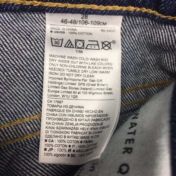 Banana Republic High Rise Wide Leg Crop Jeans - Picture 7 of 8